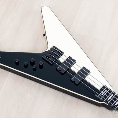 2012 Dean USA Michael Schenker Flying V Bass NAMM Limited Edition, 1 of 25, Signed w/ Case image 9