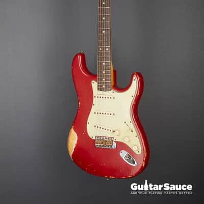 Fender Custom Shop 62 Stratocaster Dakota Red Relic 2007 Used (Cod.1528UG) image 5