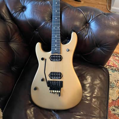 Left Handed Evh 5150 Standard Custom Gold Floyd Rose Original Seymour Duncan Distortion Set image 1