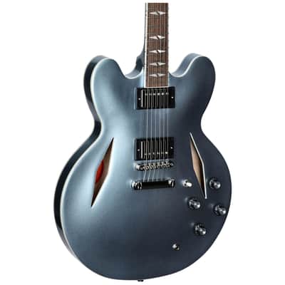 Epiphone Dave Grohl DG-335 Electric Guitar, Pelham Blue image 1