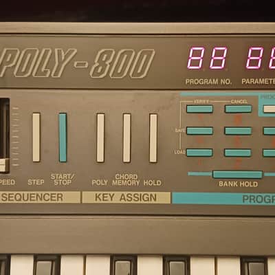 Korg Poly-800 Poly800 1980s with battery upgrade... image 4
