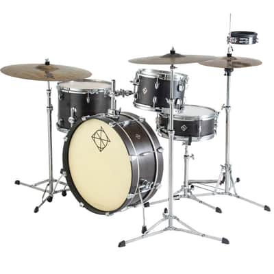 Dixon Little Roomer 5pc Compact Shell Pack in Coal Black Satin, Mint image 2
