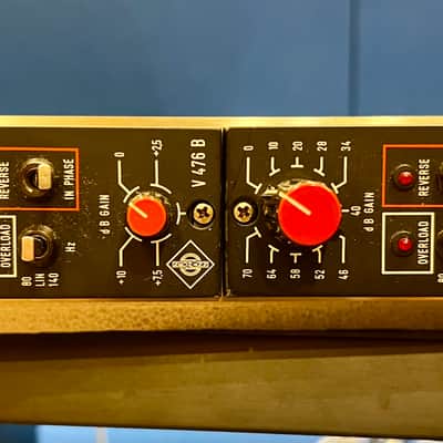 NEUMANN V476 B PAIR 85/86 (Consecutive Serial Numbers) - All Original and Fully Tested image 2