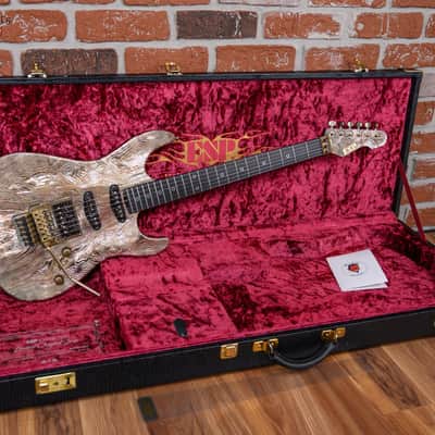 ESP Exhibition Limited Original Series Snapper CTM FR Sand Blasted Maziora Gold Leaf 2017 w/OHSC image 2