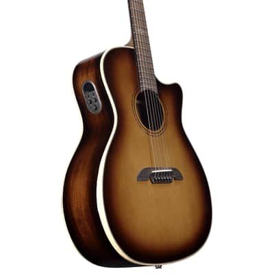 Alvarez Artist Elite Grand Auditorium Guitar Acoustic Electric Shadowburst Armrest with Cutaway (AEG99CE_Armrest_Shadowburst) image 5