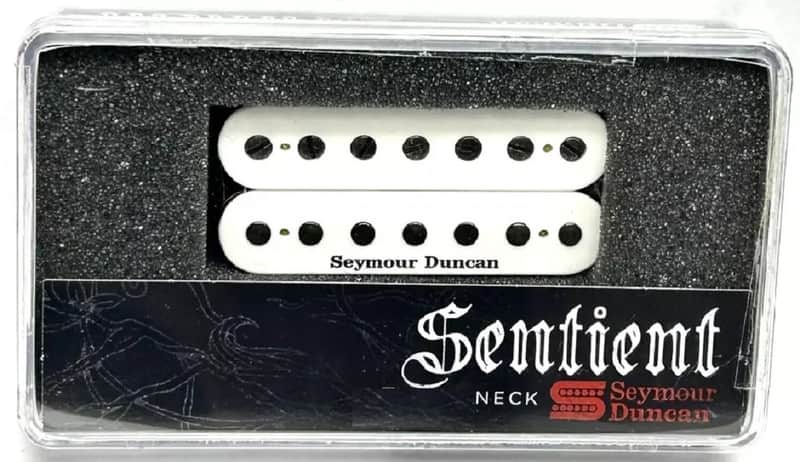 Seymour Duncan Sentient 7 String Neck Humbucker Pickup - White image 1