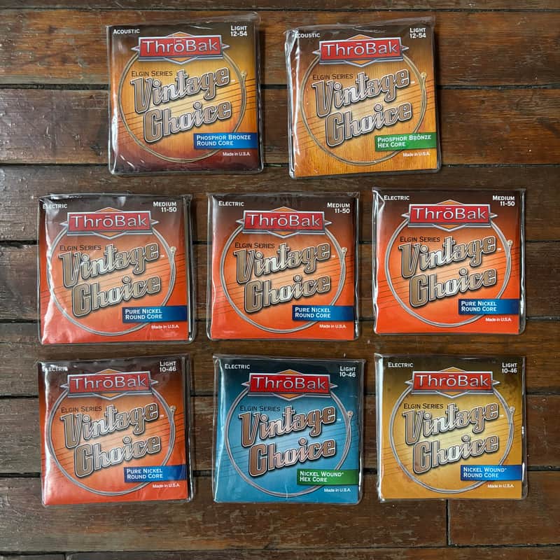 Throbak Strings - Acoustic & Electric Lot image 1