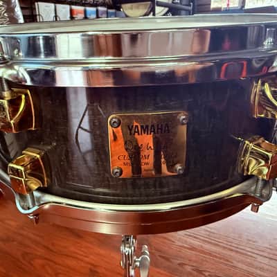 Yamaha Dave Weckl Snare Drum MSD13DW, And you get brand New a Free Bag Icon Snare Drum Bag; 14" x 5.5" image 1