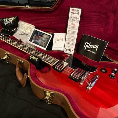Gibson SG Standard '61 with Stoptail 2019 - Present - Vintage Cherry image 1