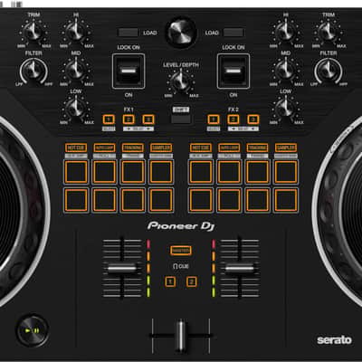 Pioneer DJ DDJ-REV1 Serato Scratch-Style 2-Channel DJ Controller, Black image 1