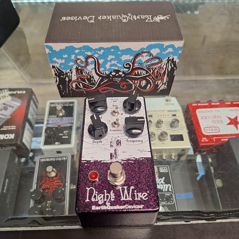 EarthQuaker Devices Night Wire Wide Range Harmonic Tremolo V2 | Reverb