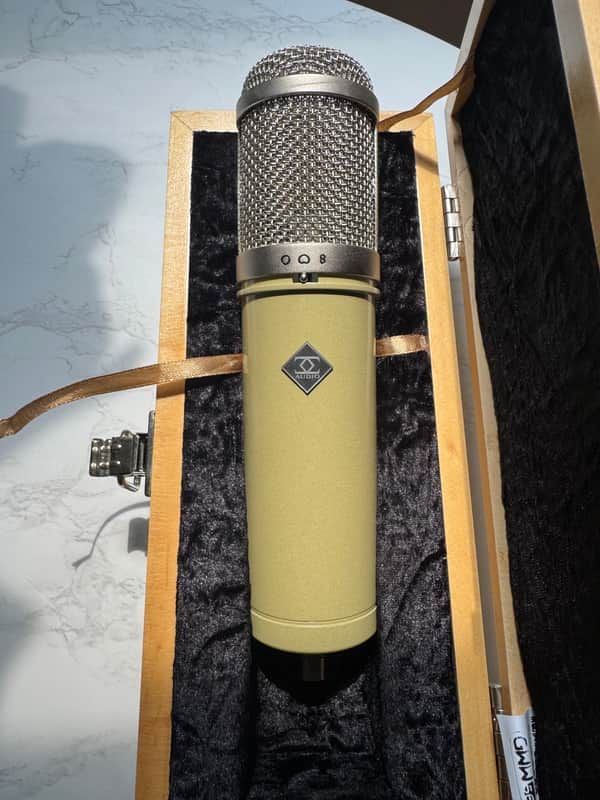 ADK Microphones Custom Shop Cremona 251-T Large Diaphragm Multipattern Condenser Microphone 2013 - 2021 - Yellow image 1