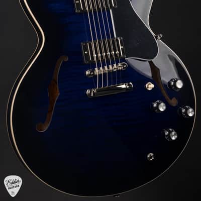 Gibson ES-335 Figured Custom Color Deep Ocean Burst 8.4 #232150205 image 6