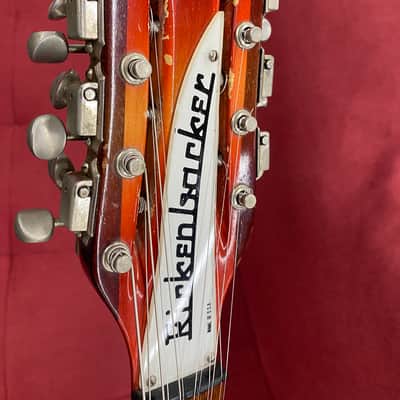 Rickenbacker 330/12 Electric 12-String Guitar 1967 - Fireglo with Original Case image 14