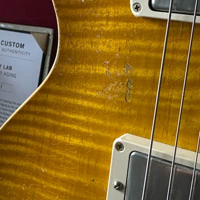 Gibson Les Paul Standard 1959 Custom Shop Murphy Lab Ultra Heavy Aging Lemon image 9
