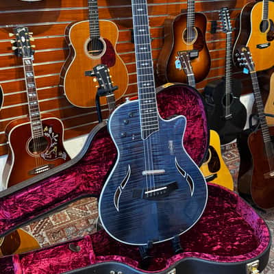 Taylor T5z Pro with Curly Maple Top 2014 - Present - Pacific Blue image 1