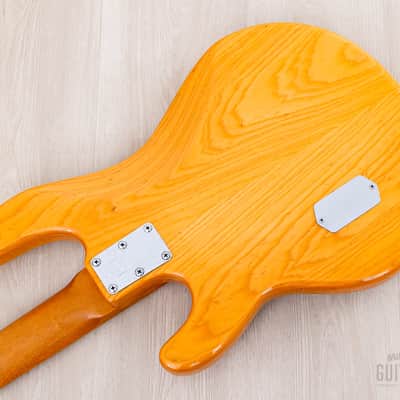1997 Ernie Ball Music Man StingRay Bass 4 H EX Natural, Japan image 15