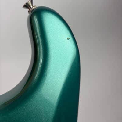 2025 Fender American Professional Classic Stratocaster 2025 Faded Sherwood Green Metallic w/ Tortoise Guard Comes with aftermarket case.( Pictured) image 12