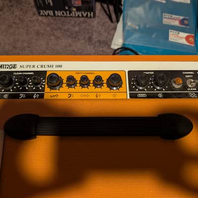 Orange Super Crush 100 2-Channel 100-Watt 1x12" Guitar Combo 2021 - Present - Orange image 2