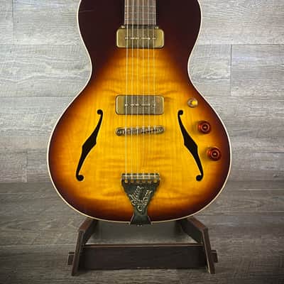 B&G Little Sister Crossroads Non-Cutaway P90 – Tobacco Burst - USED image 2