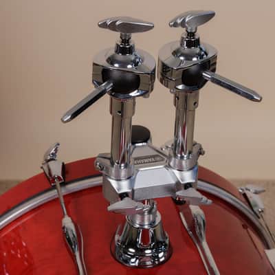 Yamaha Recording Custom Autumn Red Lacquer Drum Set 16x20 8x12 and 13x14 image 16