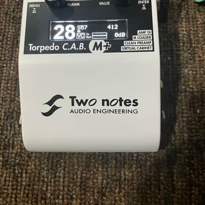 Two Notes Audio Engineering Torpedo CAB M+ Impulse Response interface speaker simulator In hard case image 1