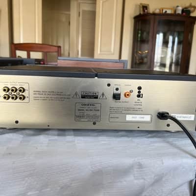 Onkyo Integra Compact Disc Player R1 DX7500 1988 - Black image 3