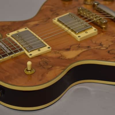 c. 1970s Giannini GIL-260 Lawsuit LP Copy Natural Finish MIJ image 9