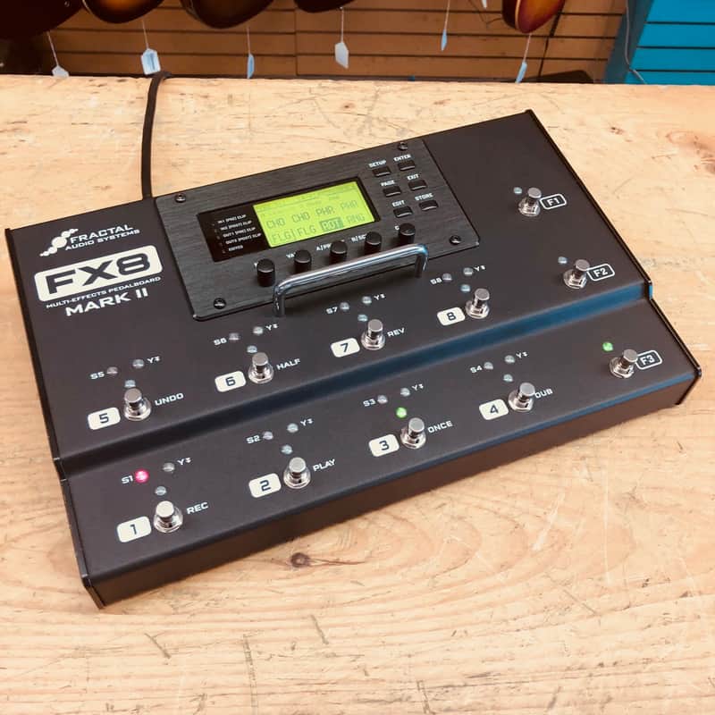 Fractal Audio FX8 Mark II Multi-FX Unit w/Cables image 1