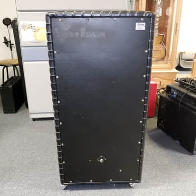 Kustom Stack K250-1 Bass Head Kustom 1-18B Cabinet and Kustom X1-18B Cabinet with Audio Power Module Early-mid 1970's - Black Tuck & Roll Naugahyde image 15