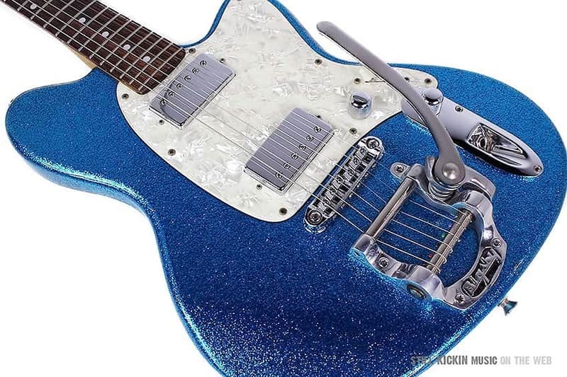 Ibanez Talman TC825 Blue Sparkle Bigsby + Hard Case TC 825 MIJ