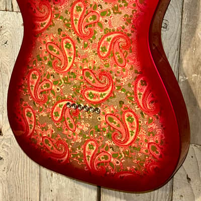 NEW Fender Custom Shop Vintage Custom '68 Paisley Telecaster  - Pink Paisley, Comes with A Pro Set Up and Ships Fast! image 12