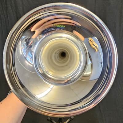 Schilke E3L Eb/D Trumpet - Silver w/ case image 4