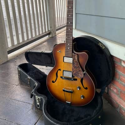 Godin 5th Avenue CW Kingpin II HB 2010s - Cognac Burst image 14