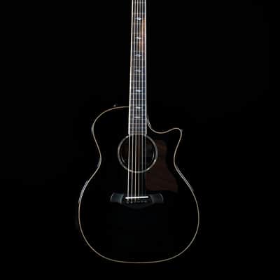 Taylor 814ce "Builders Edition" Black Top, Adirondack Spruce, Indian Rosewood - USED 2020s image 5