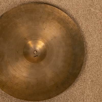 1950s Zildjian 16" A Trans Stamp Crash Cymbal 1047g image 5