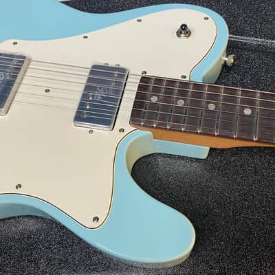 NEW! Fender Kingfish Delta Day Telecaster Deluxe - Daphne Blue - Hardshell Case - Authorized Dealer - 8.3 lbs - G06531 image 1