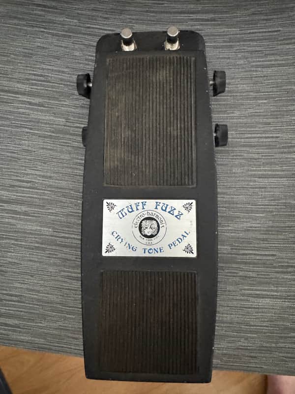 Electro-Harmonix Big Muff Pi Crying Tone Pedal 1978 - Black image 1