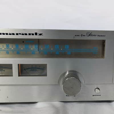 Marantz 2020 AM/FM Stereo Tuner w/ Wood Case - 1978 Silver image 5