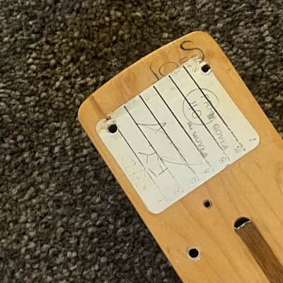 1979 Fender Stratocaster 25th Anniversary guitar neck maple image 8