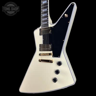 Gibson Custom Dealer Select Explorer Custom Antique Alpine White VOS w/case CS600052 image 3