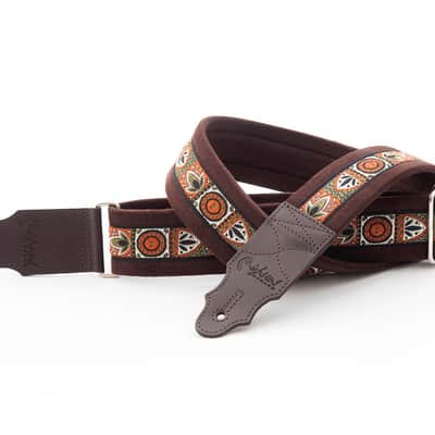RightOn! Merida Guitar Strap w/ Vintage Design & Comfortable Fit