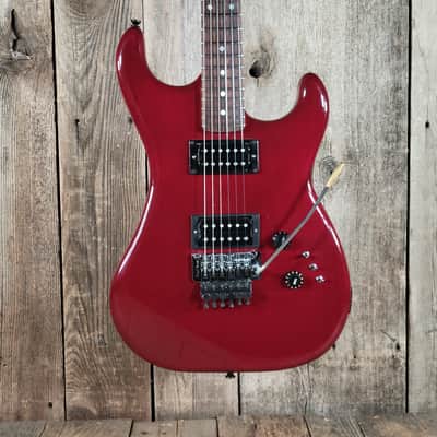 Kramer Pacer with Floyd Rose Trem - Burgundy 1980s image 1