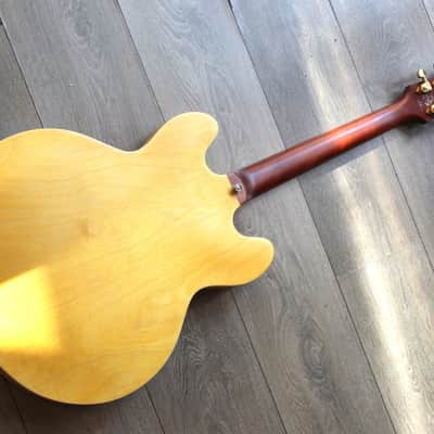 EPIPHONE 'Inspired by' John Lennon Revolution Casino Artist Series Natural, HARDCASE,PAPERS, 3, 07 KG image 2