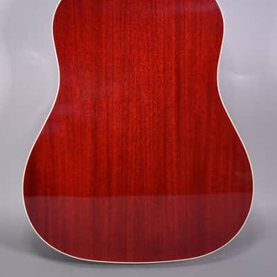 2025 Gibson J-45 Standard Left-Handed Acoustic-Electric | Cherry Finish W/OHSC image 5