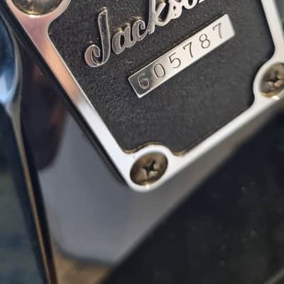 Jackson RR3 1996 Made in Japan - Transparent Blue w/Bare Knuckle Warpigs + Case image 9