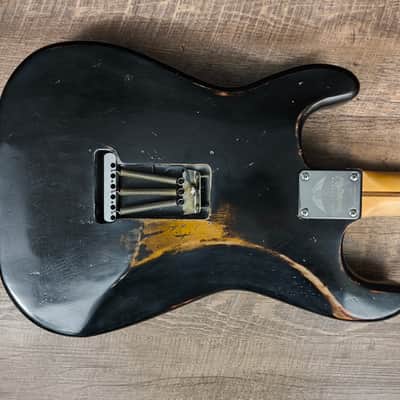 MyDream Stratocaster Custom Built - Gilmour's Black Strat Tribute Breathe image 9