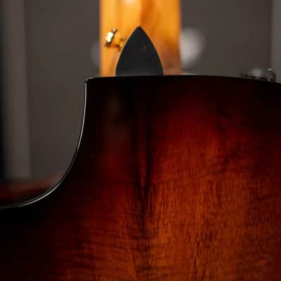 Taylor 222ce-K DLX Grand Concert Hawaiian Koa Acoustic/Electric Guitar - Shaded Edge Burst with Hardshell Case image 8