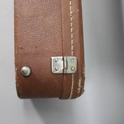 90s/00s Gibson 335 Semi Hollow Case Brown/Pink image 14