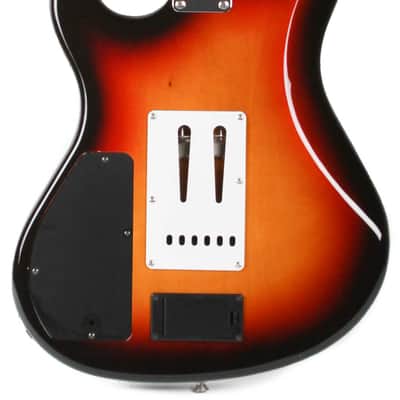 1990s Fernandes Retrorocket Elite w/ Sustainer in Sunburst Made in Japan image 3